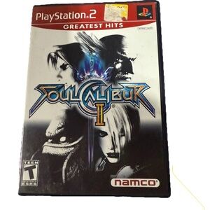 Soulcalibur II for PlayStation 2 - Namco - Black